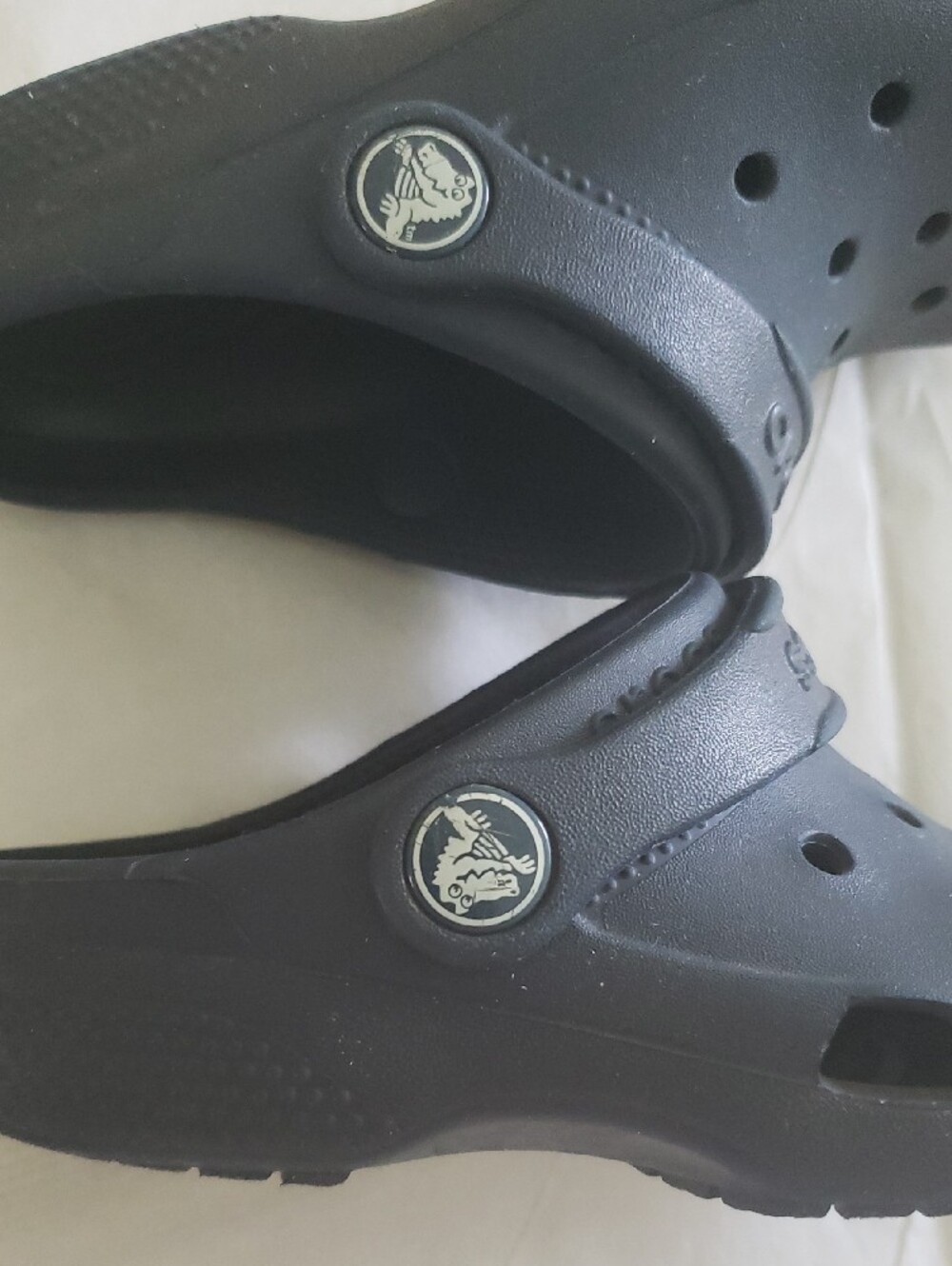 CROCS Kids Classic Clogs NAVY Size C11 Toddler Boy Unisex - Picture 7 of 10